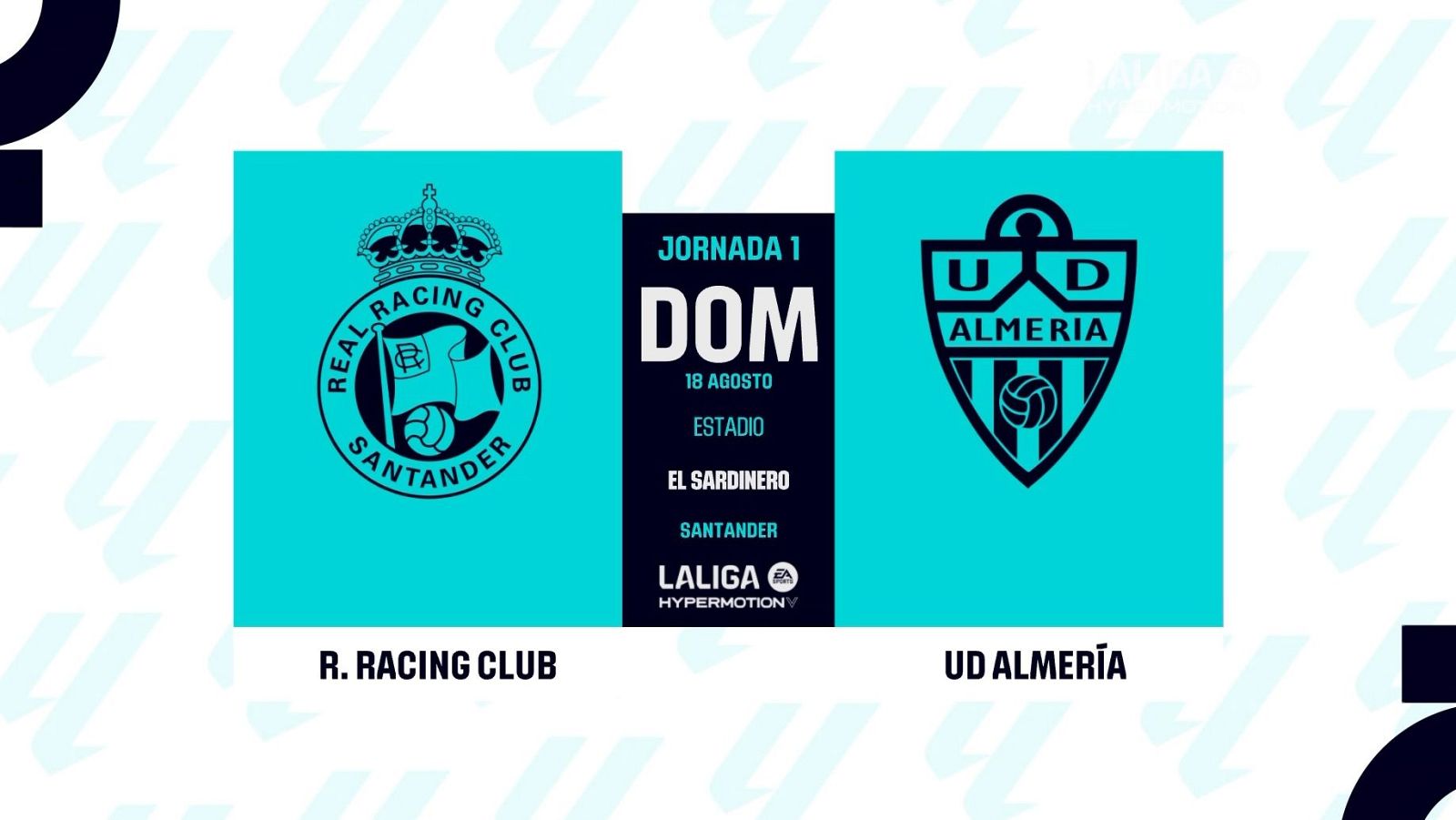 Racing de Santander - UD Almería: resumen de la 1ª jornada de Liga | Segunda | Ver