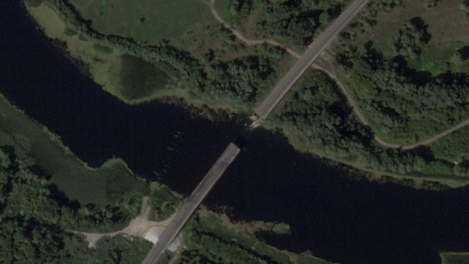 Ucrania destruye un segundo puente en la región rusa de Kursk | Ver