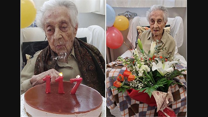 L'Informatiu - Mor la Maria Branyas als 117 anys, la dona més longeva