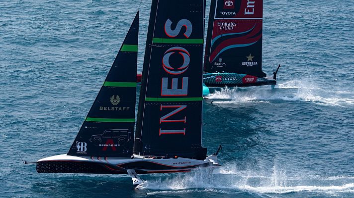 Telediario 2 - Copa del América: regatas hasta la final contra el defensor