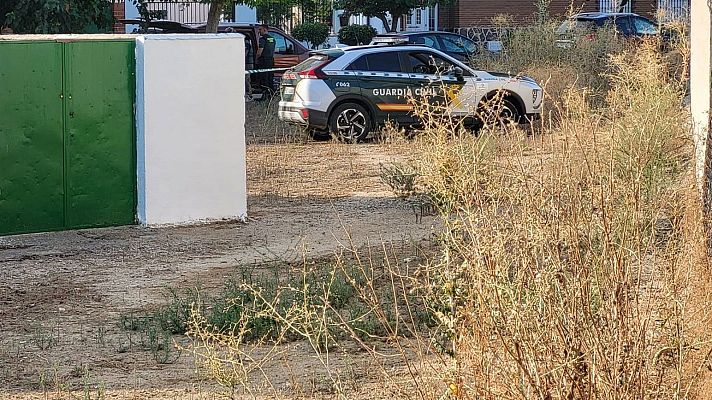 Telediario 2 - Crimen de Mocejón: la Guardia Civil analiza un cuchillo con posibles restos humanos