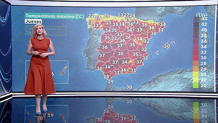 El tiempo - Tormentas y chubascos fuertes con granizo en la Ibérica oriental, sur de Castilla La Mancha y norte de Andalucía