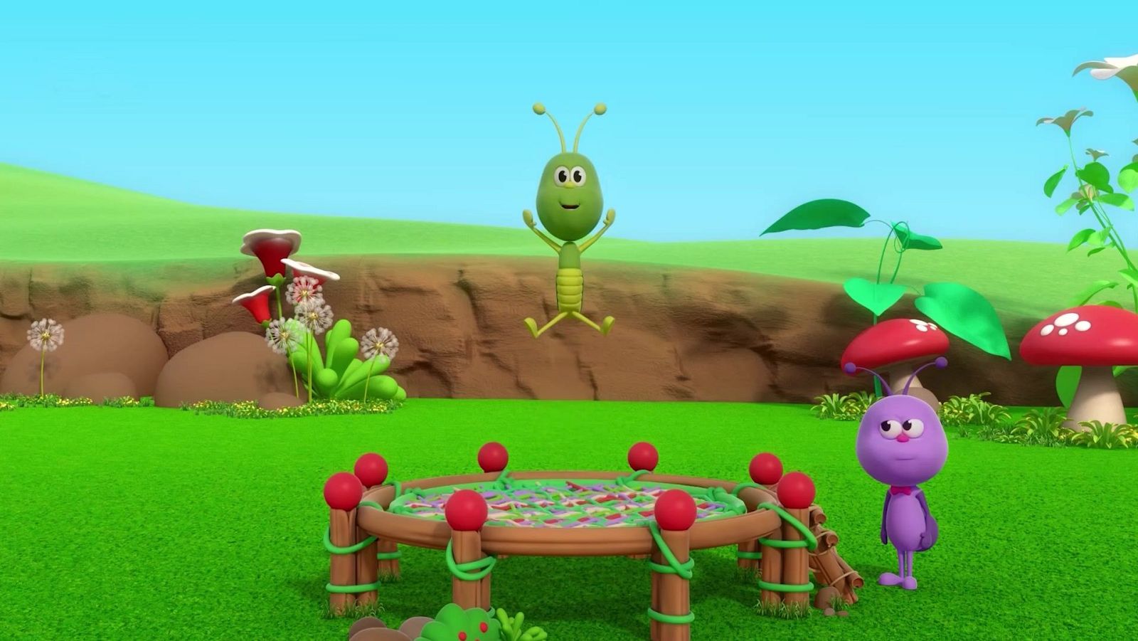 Los Bichikids - El grillo saltarín - El Reino Infantil | Ver