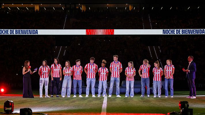 Telediario Matinal - El Metropolitano y su afición agasajan a los nuevos fichajes del Atlético