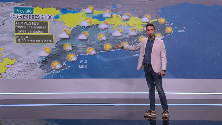 El temps - Tornen les tempestes i la calor intensa té data de caducitat