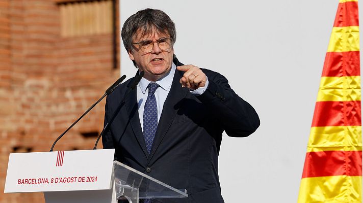 Telediario 1 - Los Mossos admiten graves errores en el dispositivo de búsqueda de Puigdemont