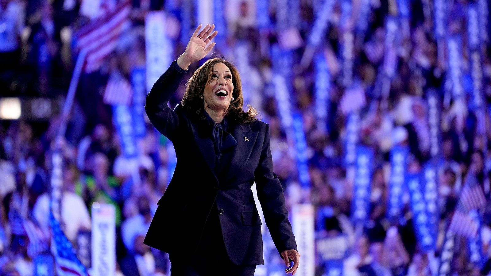 Elecciones EE.UU.: Kamala Harris se corona como candidata demócrata | Ver