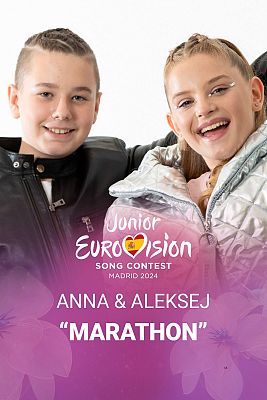 Eurovisión Junior - Anna & Aleksej - "Marathon" (Macedonia del Norte)