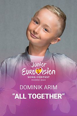 Eurovisión Junior - Dominik Arim - "All Together" (Polonia)