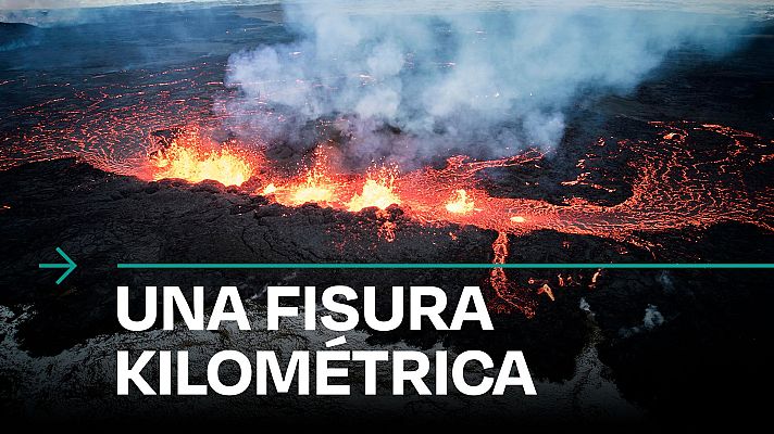 Modo Digital - Un volcán al suroeste de Islandia entra en erupción por sexta vez