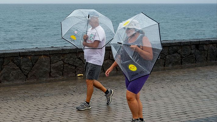 El tiempo - Lluvias en el tercio norte peninsular y temperaturas elevadas en el sur