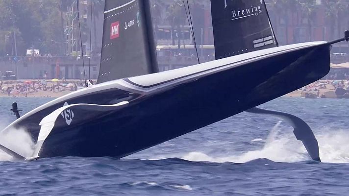  - American Magic se retira de la tercera regata preliminar de la Copa del América