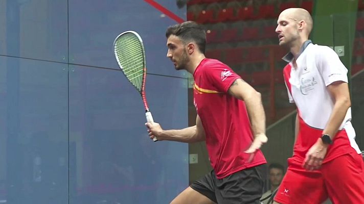  - Iker Pajares logra el bronce europeo en squash, nuevo deporte olímpico en 2028