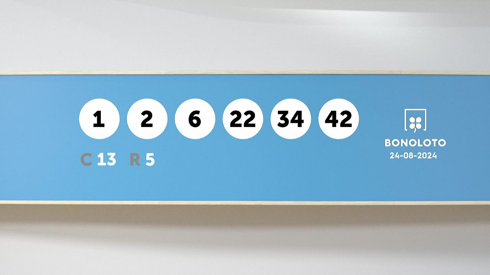 Sorteo de la Lotería Bonoloto del 24/08/2024 - Ver ahora