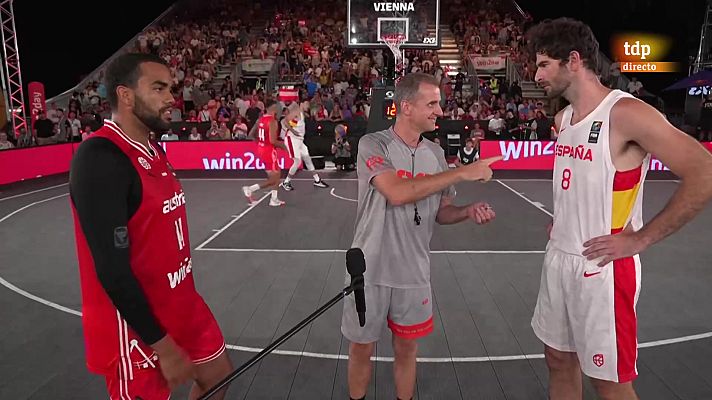 Baloncesto en RTVE - Copa de Europa: 1/4 Final: España - Austria (M)