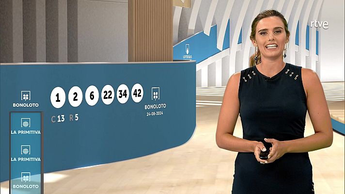 Loterías - Sorteo de la Bonoloto y Primitiva del 24/08/2024