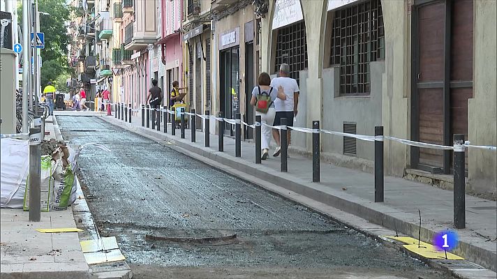 L'Informatiu - L'estiu és època d'obres a les grans ciutats