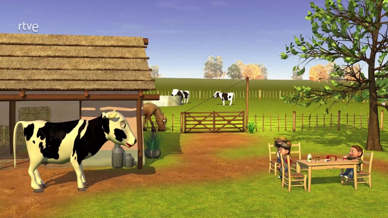 La granja de Zenon - Señora vaca - El Reino Infantil | Ver