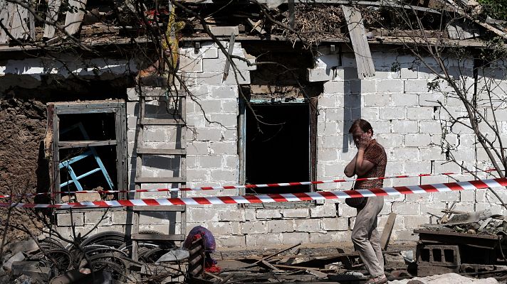 Telediario 1 - Rusia vuelve a atacar con drones y misiles mientras Ucrania avanza en Kursk