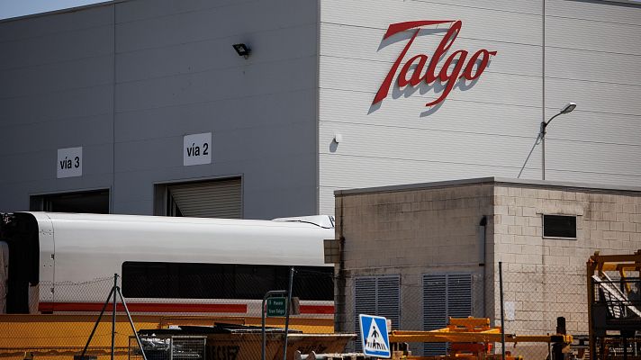 Telediario 2 - El Gobierno veta la venta de Talgo al grupo húngaro Magyar Vagon