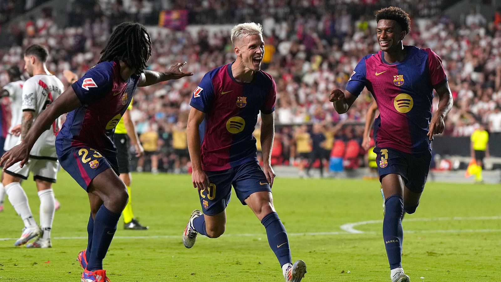 Rayo Vallecano - Barcelona: resumen del partido, 3ª jornada de Liga | Ver