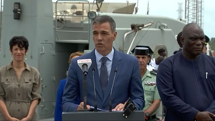 Informativo 24h - Sánchez pacta con Gambia también impulsar la migración circular tras el "relevante repunte" de llegadas en los últimos meses