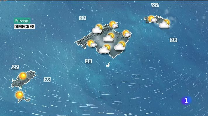 Informatiu Balear - El temps a les Illes Balears - 28/08/24