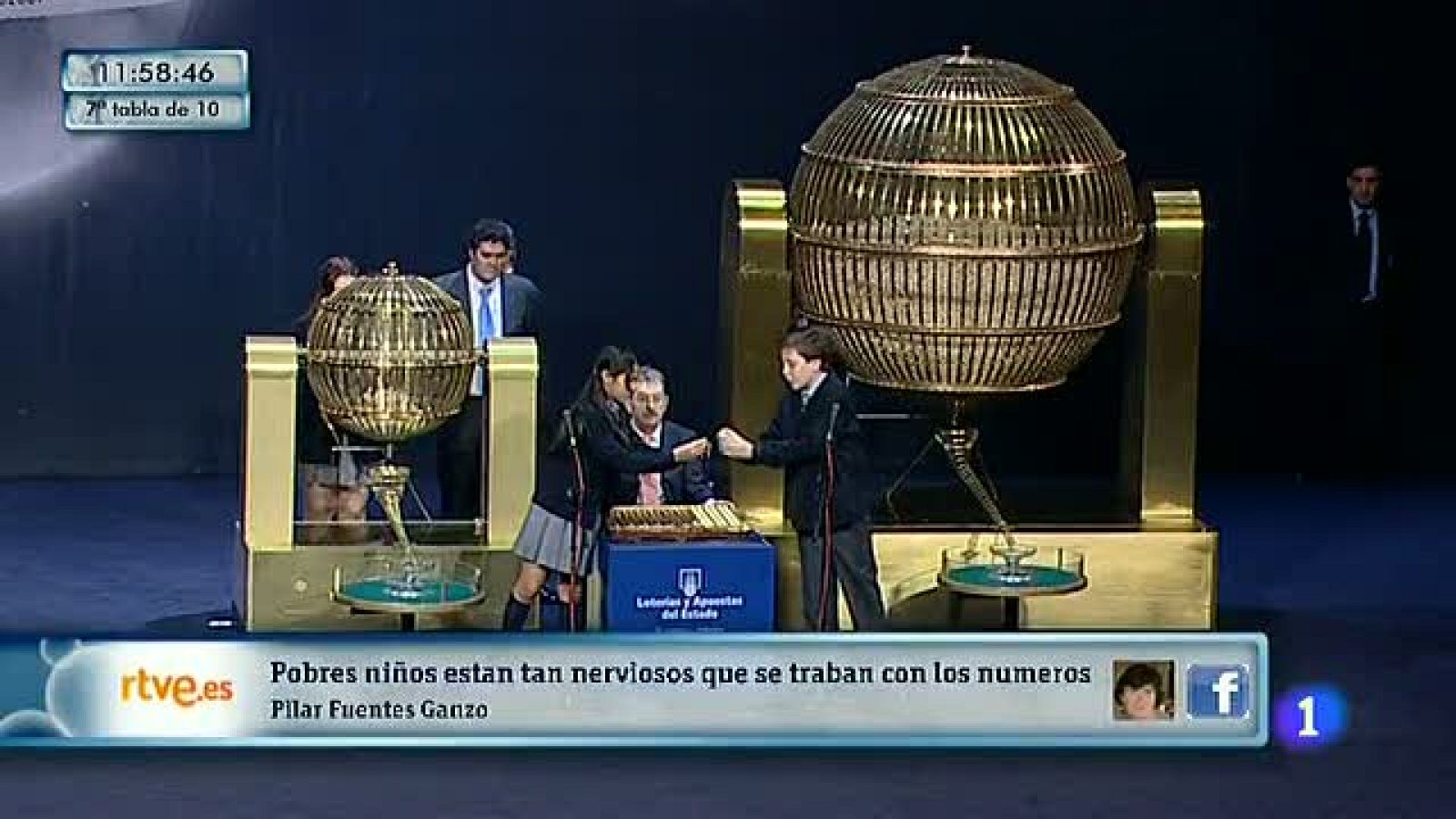 Los quintos premios, repartido íntegramente en Almería | RTVE.es | Ver