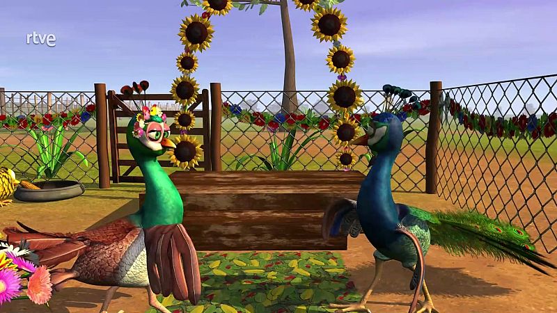 La granja de Zenon - El pavo y la pava - El Reino Infantil | Ver