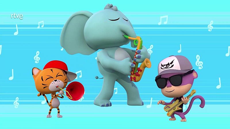 Canciones del zoo - Guitarra ra ra ra - El Reino Infantil | Ver