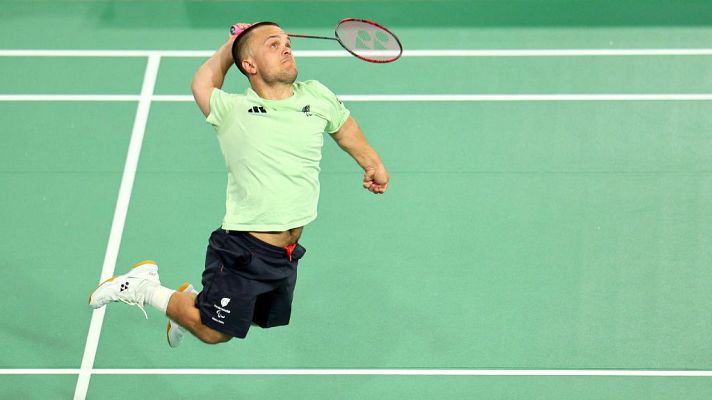 Bádminton Paralímpicos París 2024 - Dobles mixtos e individuales (F y M). Fase de grupos. Pista 1.