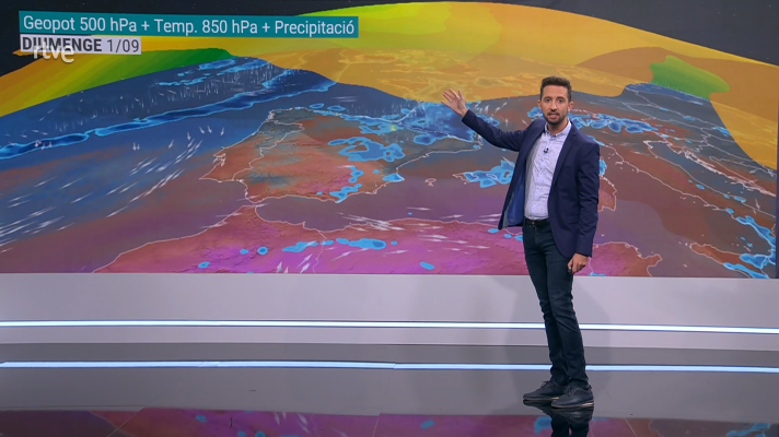 El temps - Xafogor, més núvols i pendents de més ruixats i pols sahariana