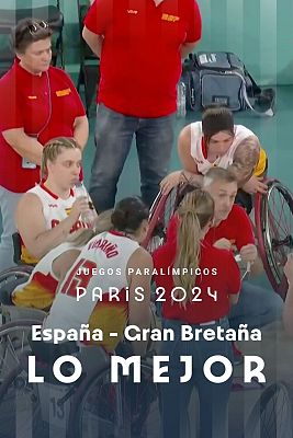 París en Juegos - Contundente derrota de España en el debut de baloncesto en silla de ruedas