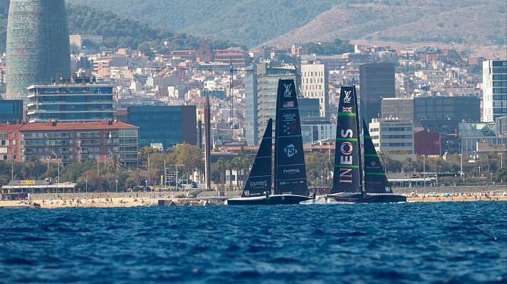 Otros deportes - La Louis Vuitton Cup en la Copa del América de vela empieza con penalización para el American Magic