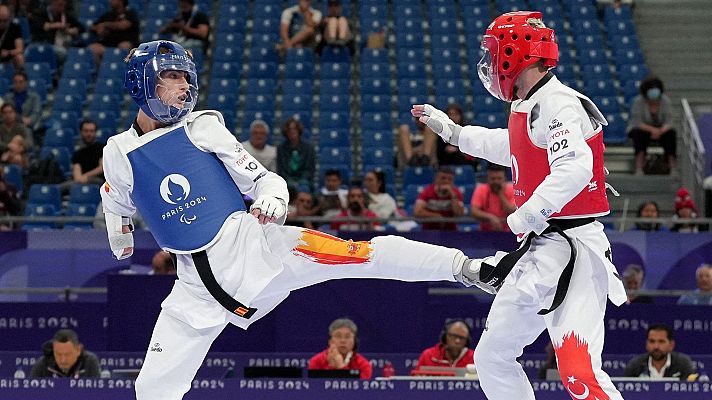 Taekwondo Paralímpicos Paris 2024 - Repescas, semifinales y finales.< 47 kg (F), < 52 kg (F) y < 58 kg (M)
