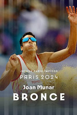Atletismo Paralímpicos París 2024 - Joan Munar consigue el sexto bronce para España en los Juegos Paralímpicos de París 2024