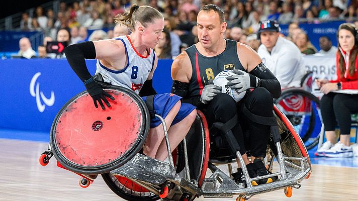 Rugby en silla de ruedas Paralímpicos Paris 2024 - Ronda preliminar mixta. Grupos A y B. Alemania - Estados Unidos // Dinamarca - Australia