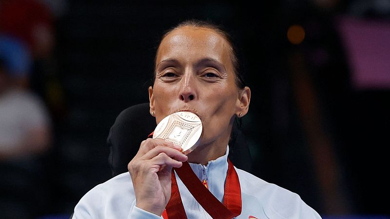 Teresa Perales: "Es la medalla m�s �pica de toda mi vida" | Ver
