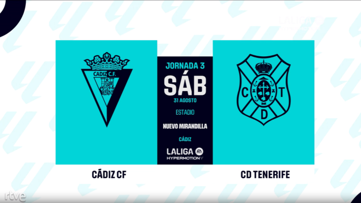 Resúmenes de LaLiga - Cádiz - Tenerife: resumen del partido de la 3ª jornada de Segunda