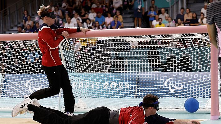 Goalball Paralímpicos Paris 2024 - Fases preliminares. Grupos B y D. China - Ucrania (M) / Francia - Japón (F)