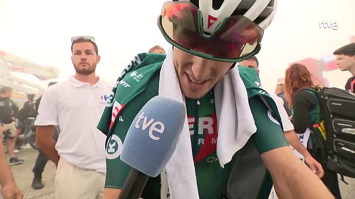 Vuelta ciclista a España - Pablo Castrillo: "Cuando les he visto la cara, me he dicho que era mi oportunidad"