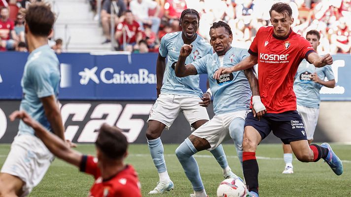 Resúmenes de LaLiga - Osasuna - Celta de Vigo: resumen del partido de la 4ª jornada de Primera