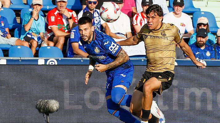 Resúmenes de LaLiga - Getafe - Real Sociedad: resumen del partido de la 4ª jornada