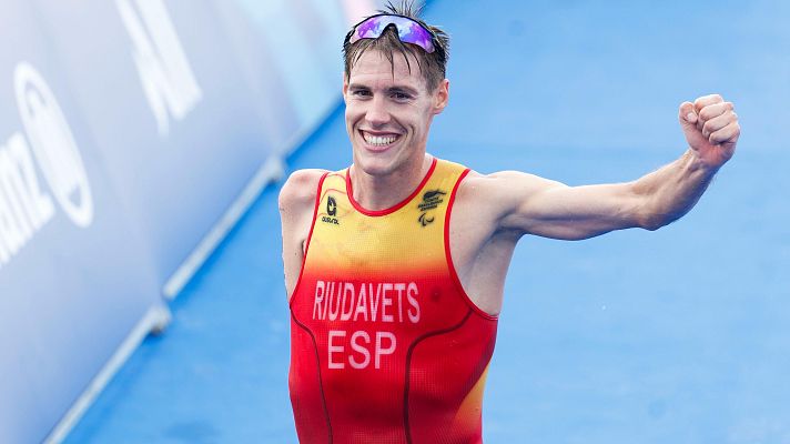 Triatlón Paralímpicos Paris 2024 - Nil Riudavets, bronce en triatlón en París 2024