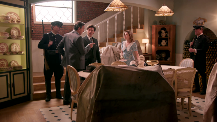 Salón de té La Moderna - Íñigo y Matilde descubren el escondite de Carla