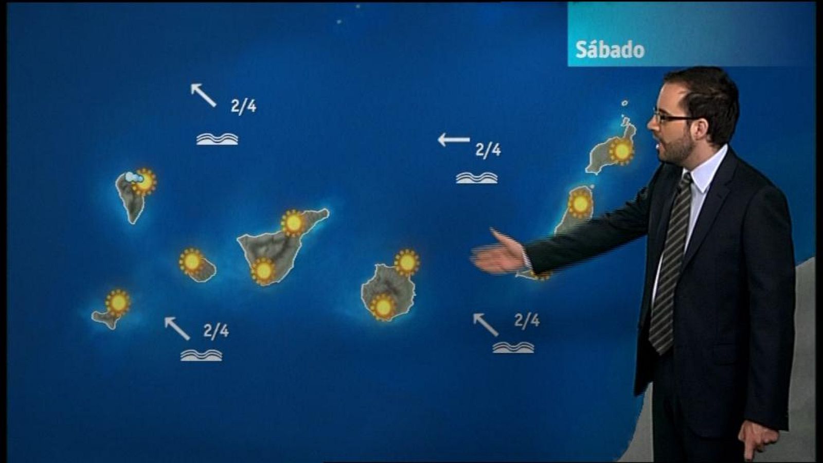 El tiempo en Canarias - 22/12/12 | Ver