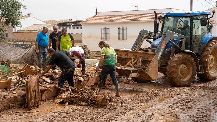 Telediario 1 - Se cumple un año de la DANA que arrasó con Castilla-La Mancha