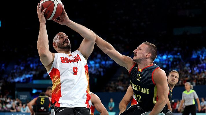 Baloncesto en silla de ruedas Paralímpicos París 2024 - Cuartos de final. España - Alemania (M)