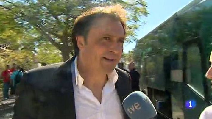 Telediario 1 - Históricos 'colchoneros' celebran el Gordo de la Lotería