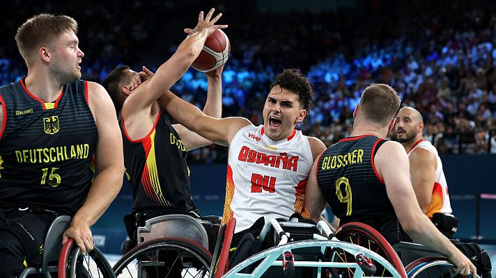 Baloncesto en silla de ruedas Paralímpicos París 2024 - París 2024: resumen del España - Alemania (M), baloncesto en silla de ruedas
